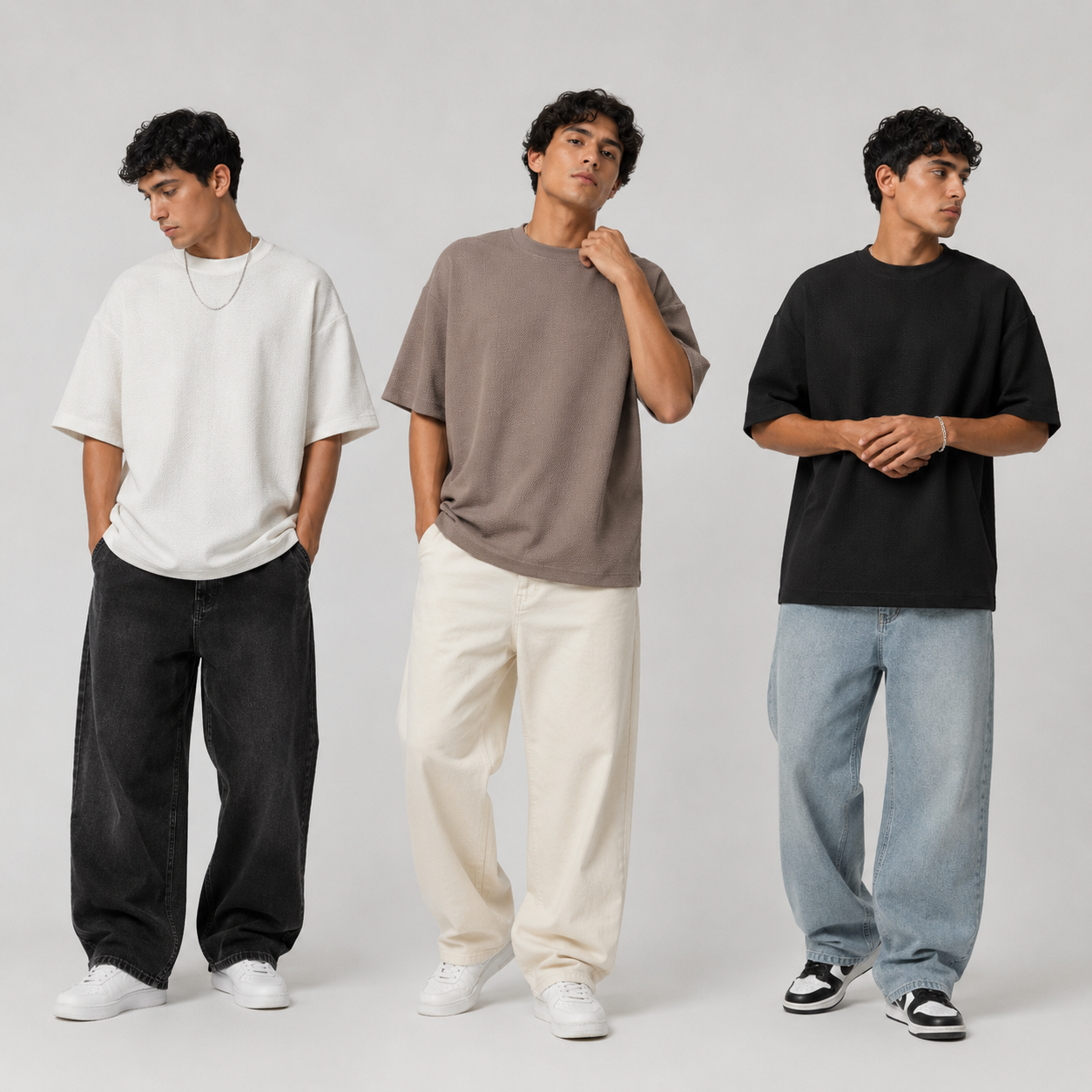 CAMISETAS TEXTURIZADAS