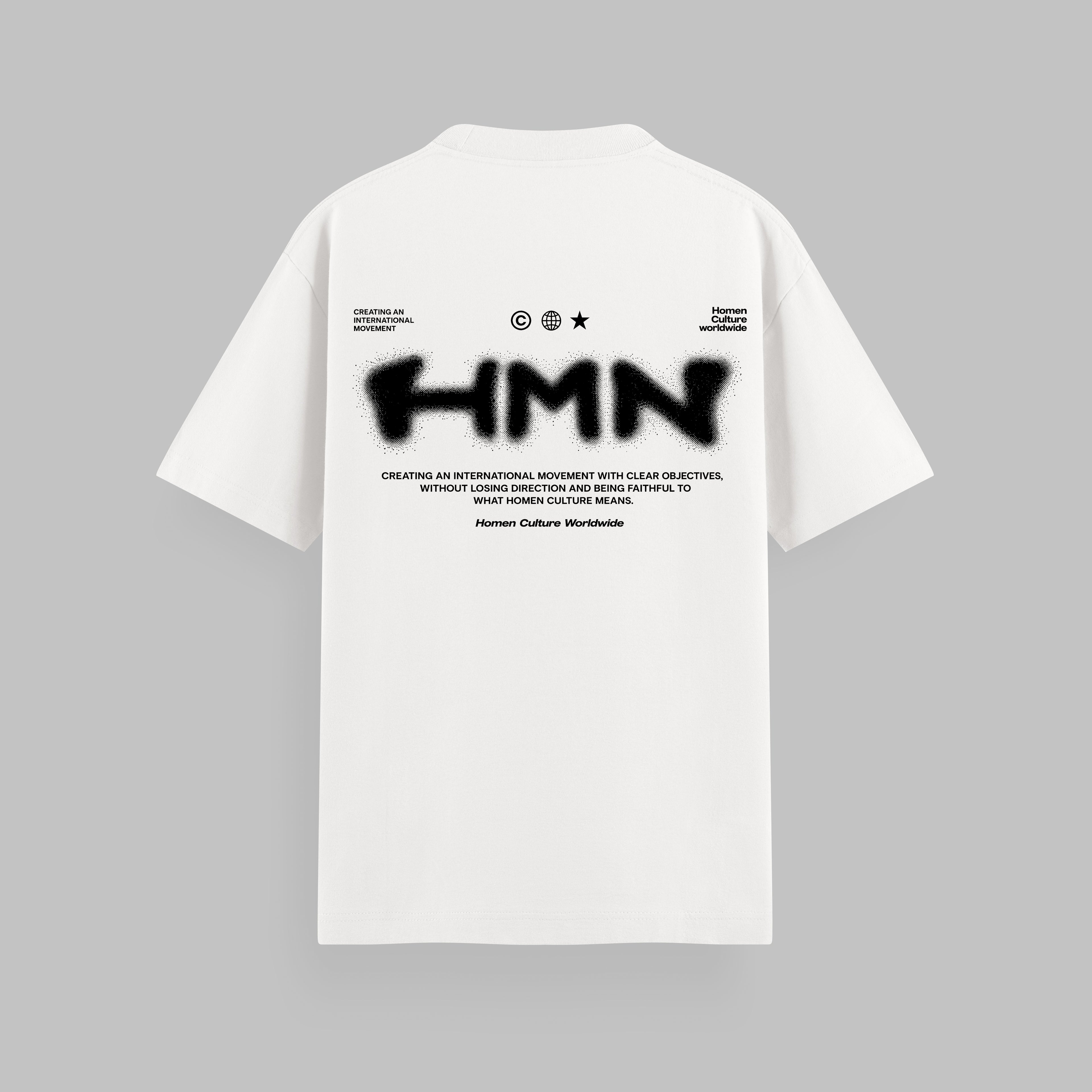 CAMISETA OVERSIZE HMN WORLWIDE