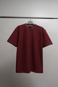 CAMISETA OVERSIZE COLOR VINOTINTO FIORENZO