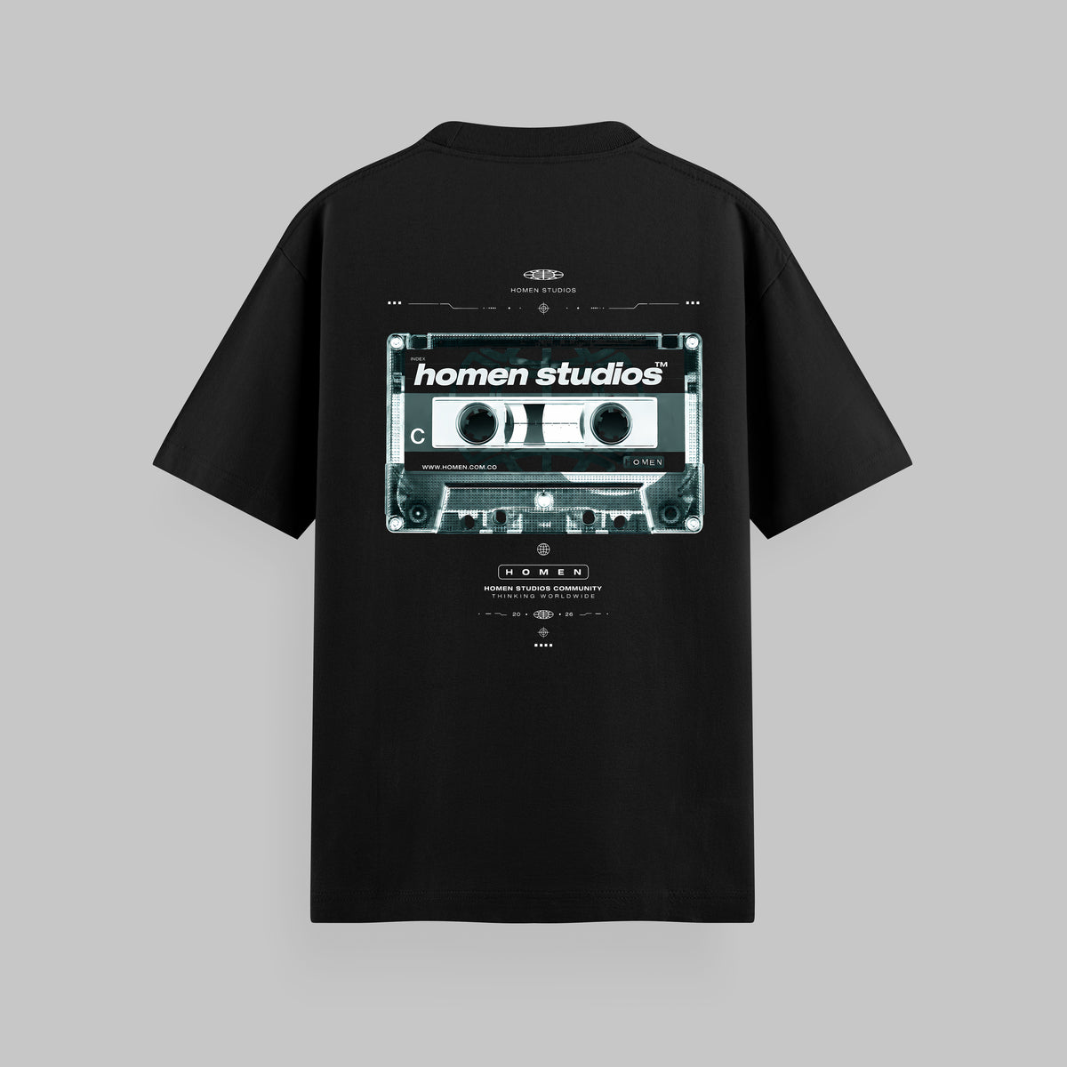 CAMISETA OVERSIZE CASSETTE