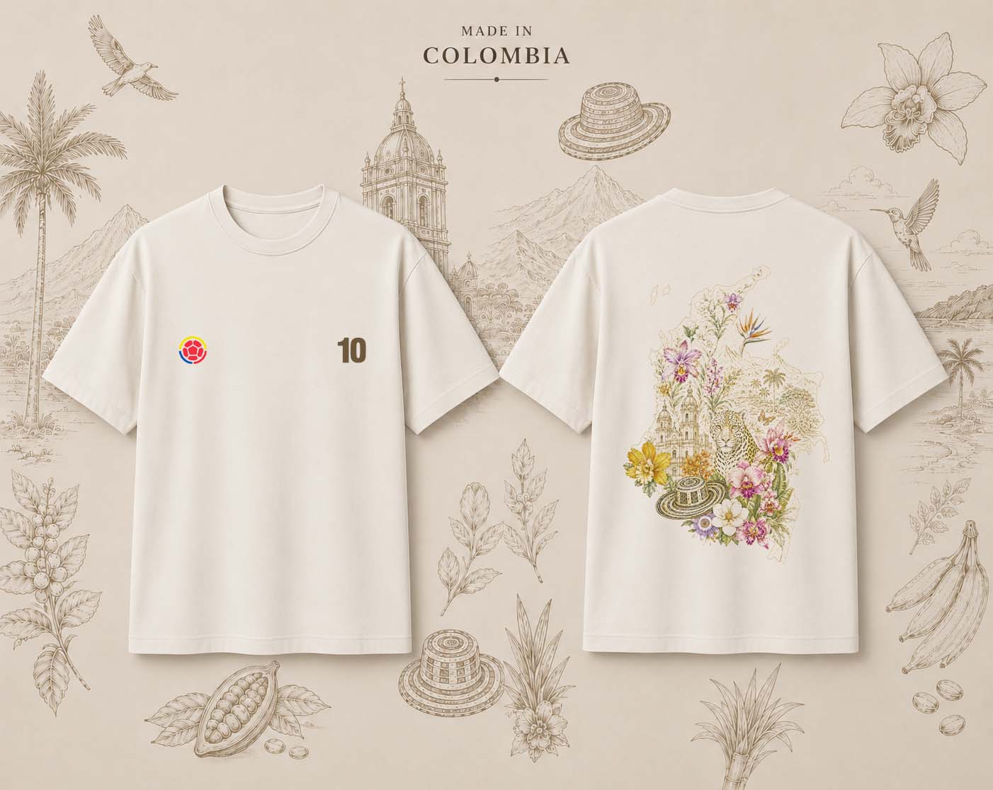 COLECCION COLOMBIA FLORES