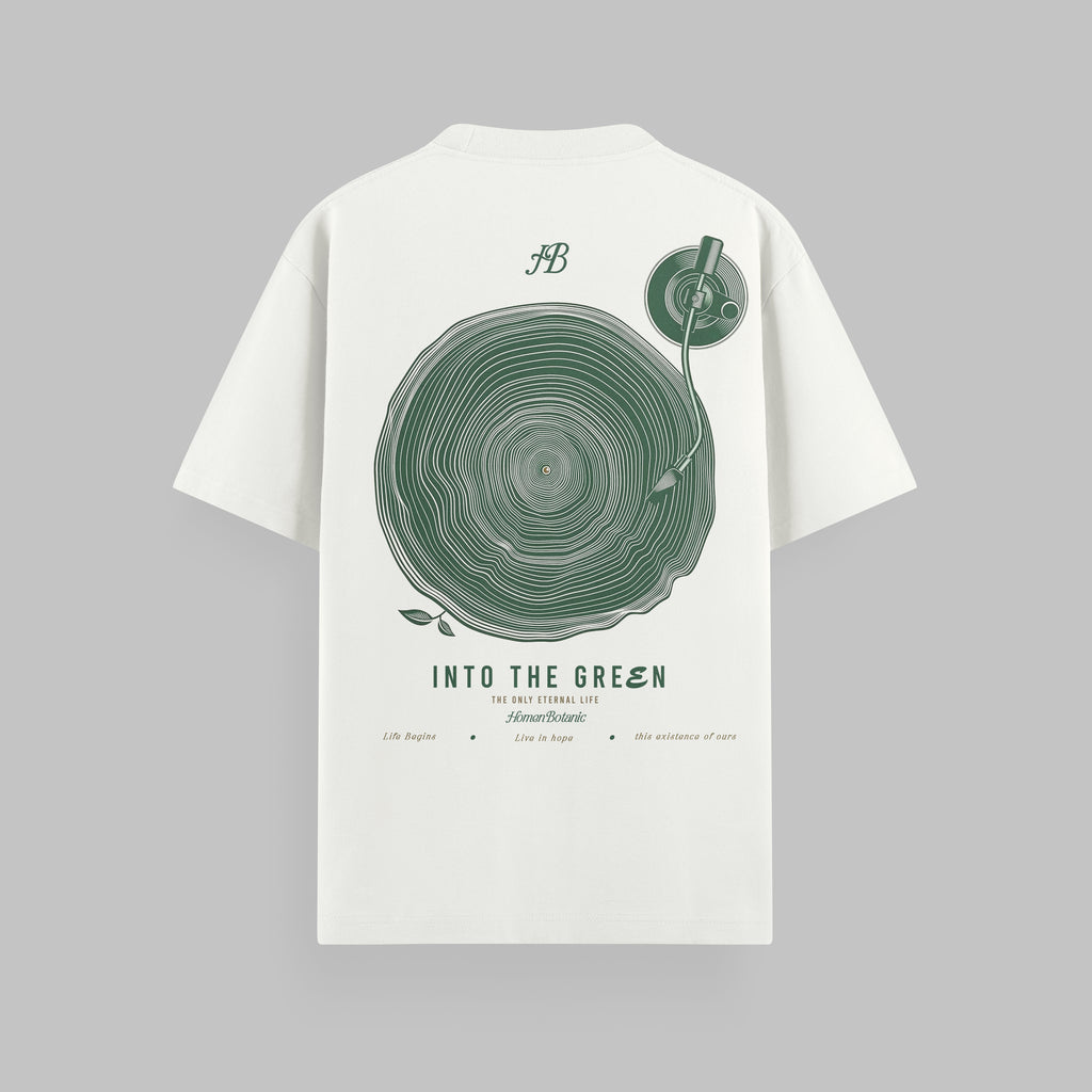 CAMISETA REGULAR FIT INTO THE GREEN