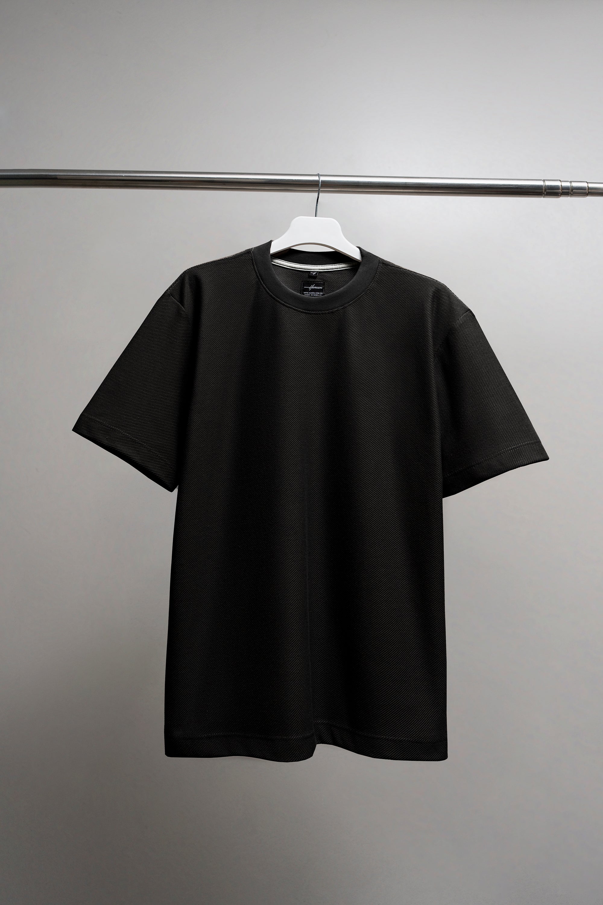 CAMISETA OVERSIZE COLOR NEGRO FIORENZO