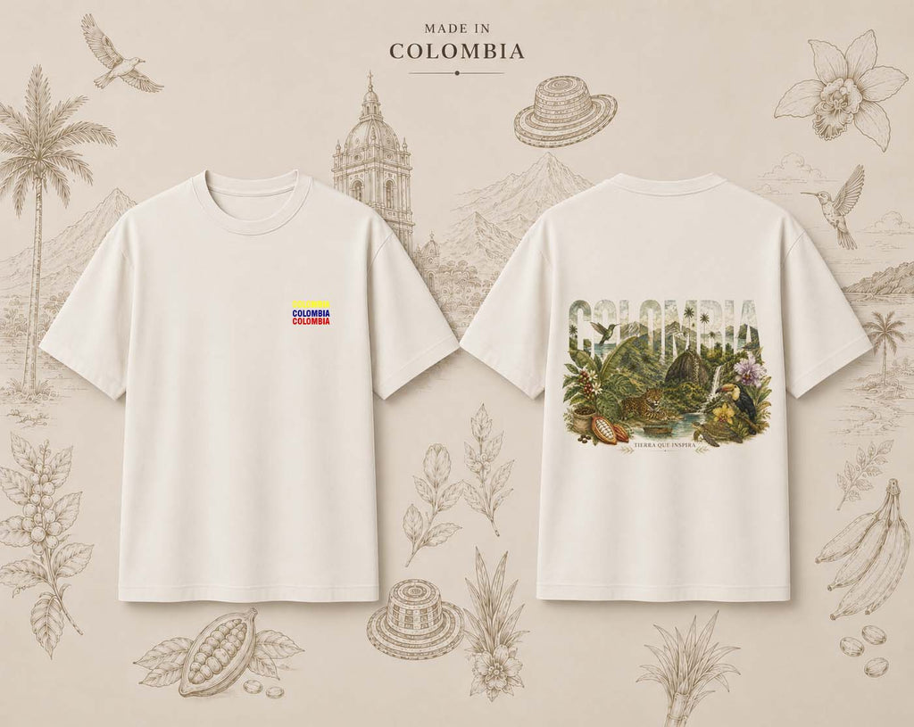 CAMSIETA HOMBRE COLOMBIA MI TIERRA