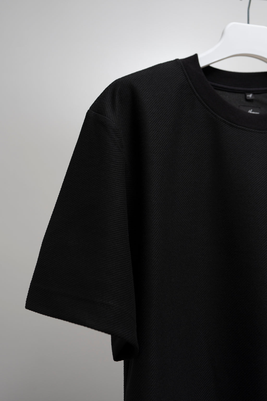 CAMISETA OVERSIZE COLOR NEGRO FIORENZO