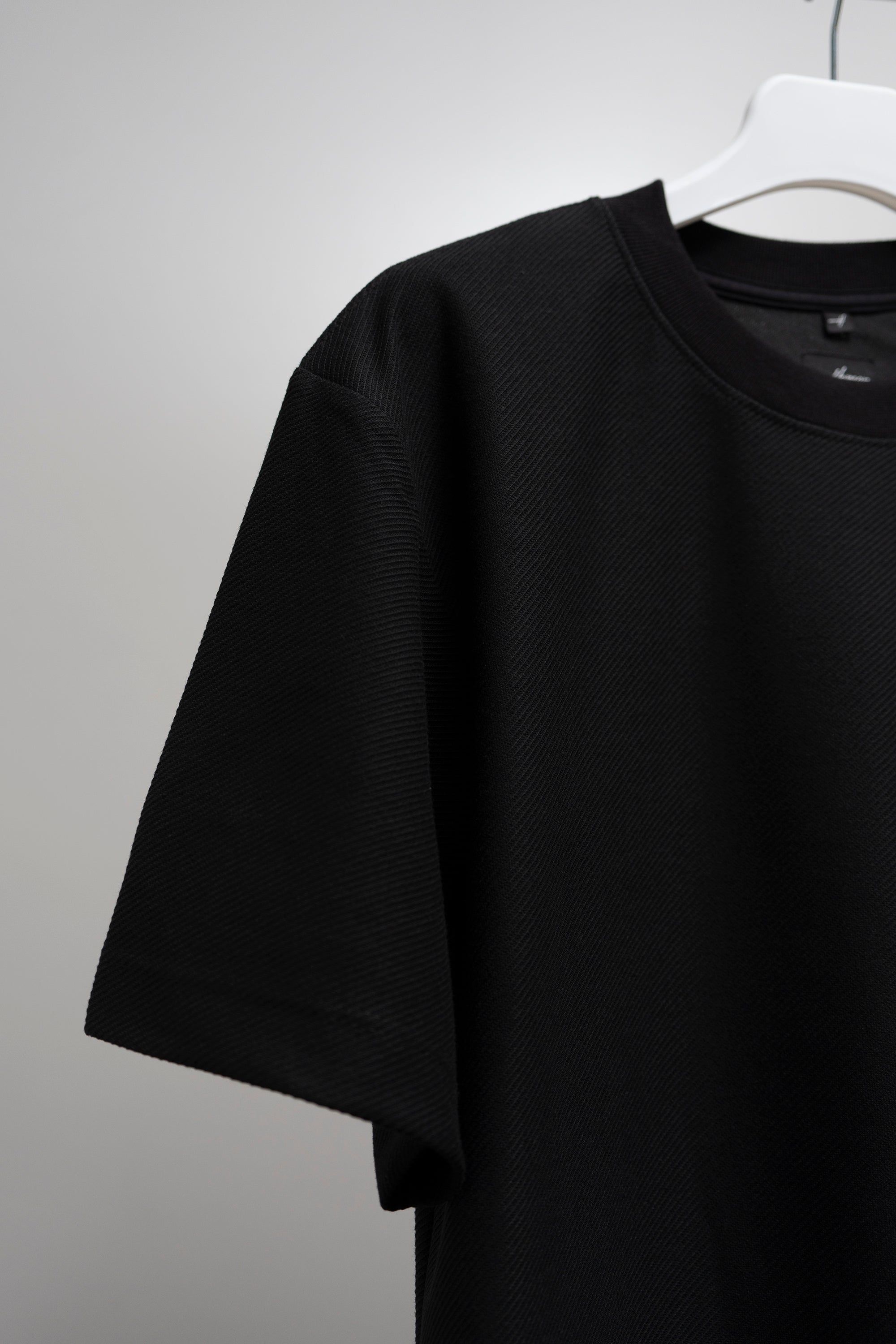 CAMISETA OVERSIZE COLOR NEGRO FIORENZO