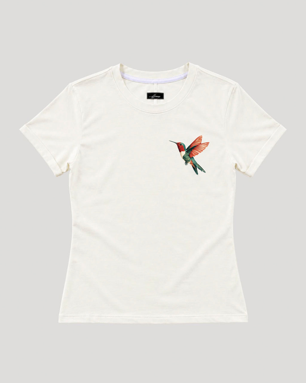 BASICA DAMA BLANCO HUESO COLIBRI