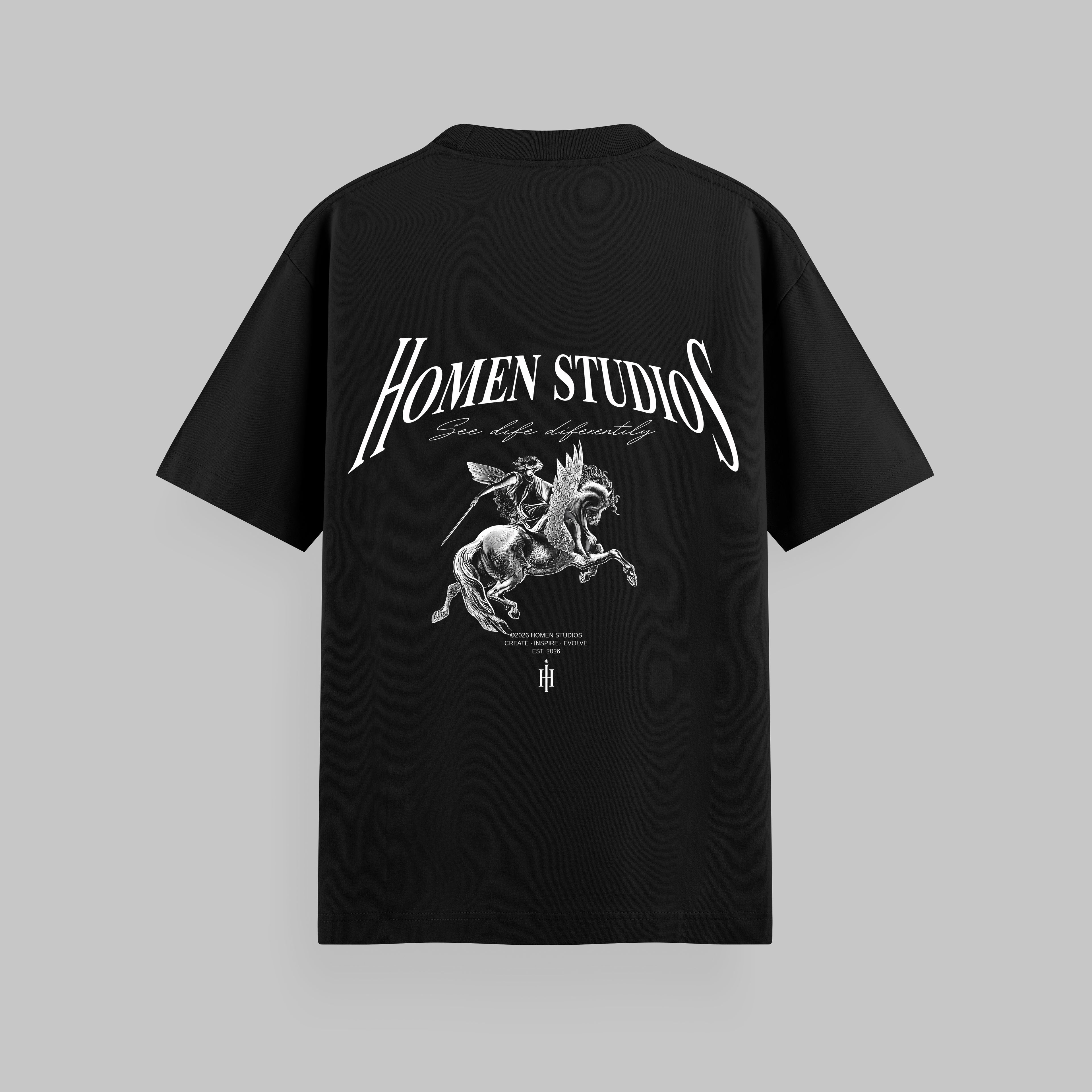 CAMISETA OVERSIZE ANGEL RIDER