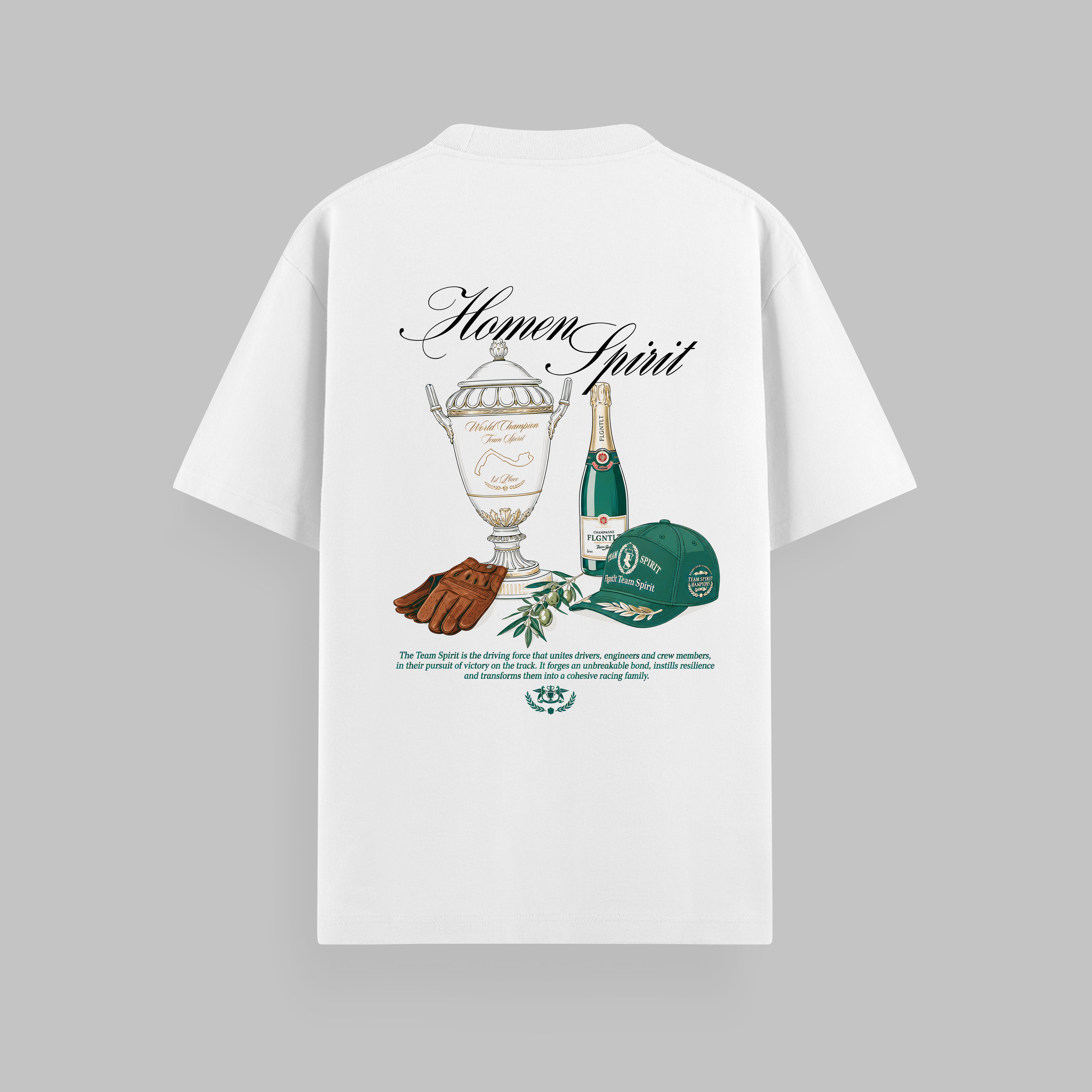 SET CAMISETA Y BERMUDA HOMEN SPIRIT