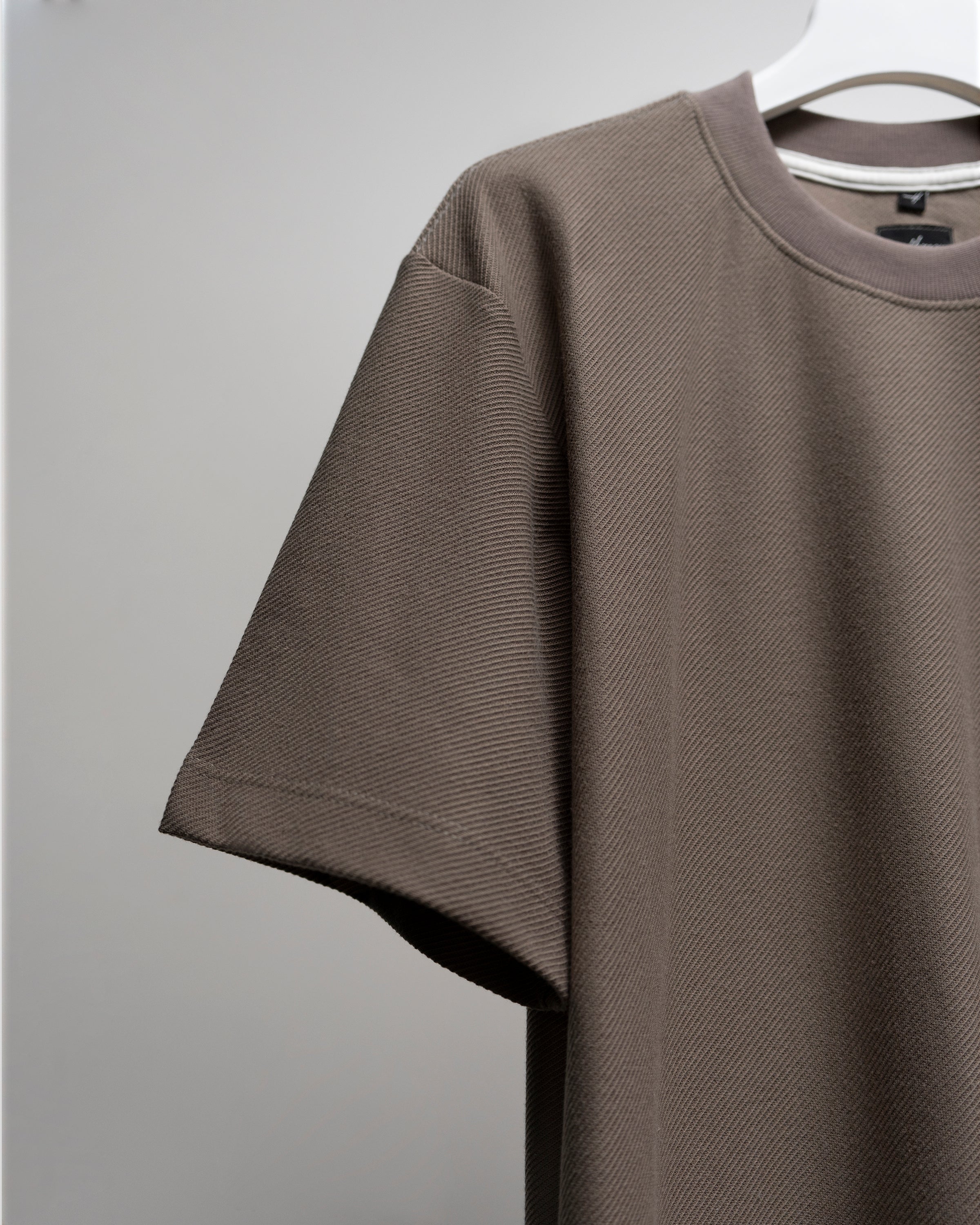 CAMISETA OVERSIZE COLOR PIEDRA FIORENZO