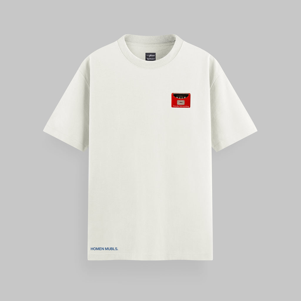 CAMISETA OVERSIZE THE POWER OF MUSIC