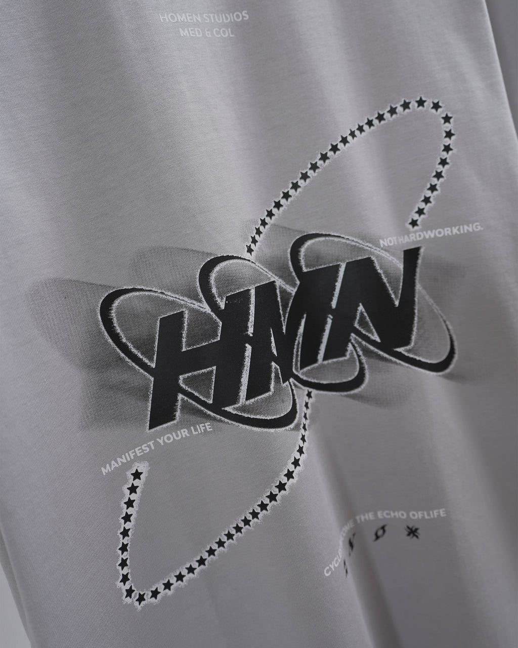 CAMISETA OVERSIZE HMN GRIS