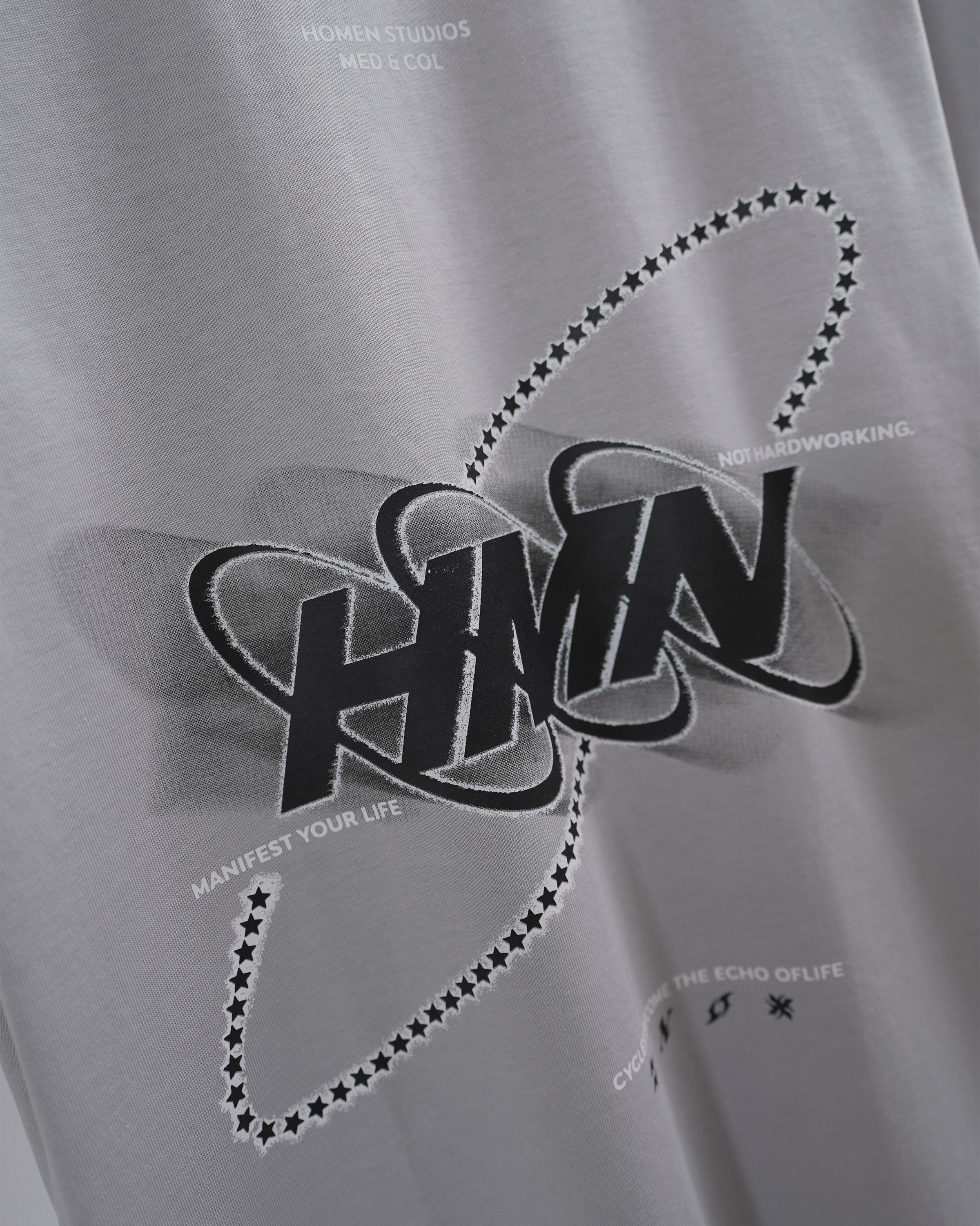CAMISETA OVERSIZE HMN GRIS