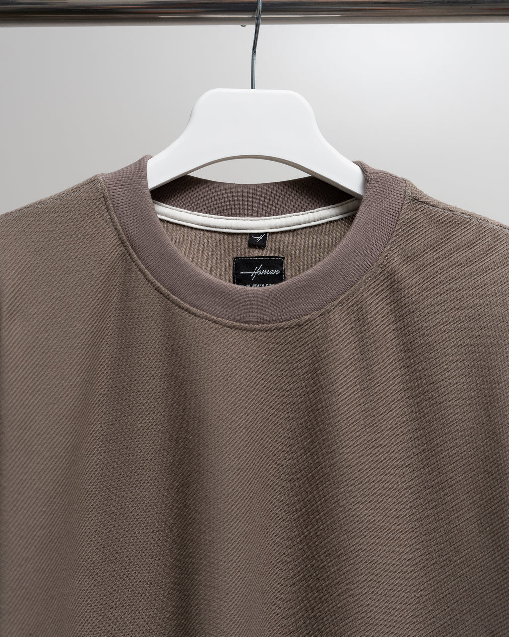CAMISETA OVERSIZE COLOR PIEDRA FIORENZO