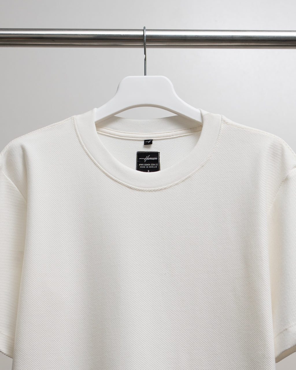 CAMISETA OVERSIZE COLOR BLANCO FIORENZO