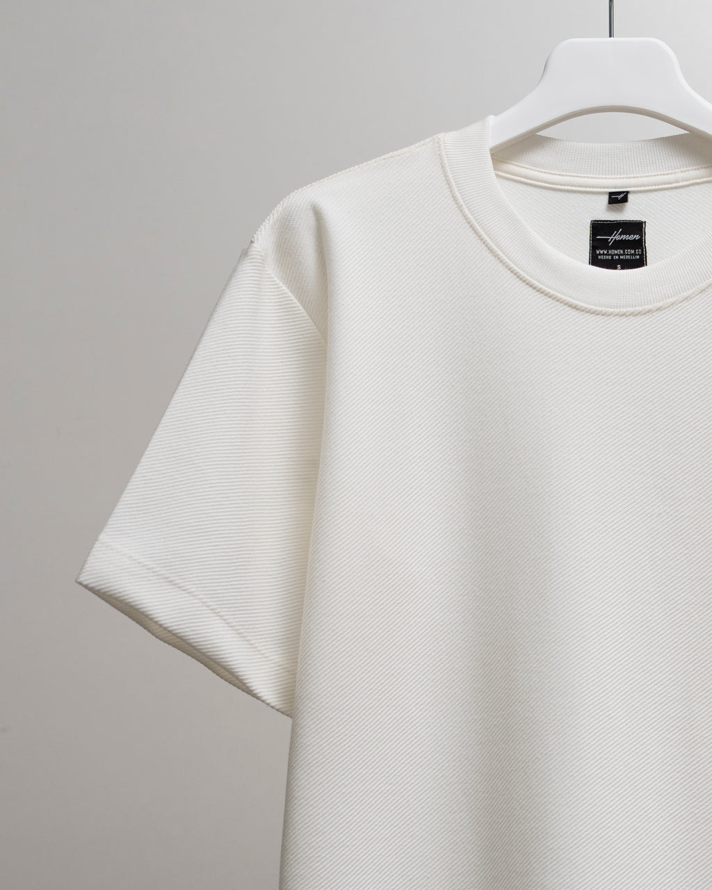 CAMISETA OVERSIZE COLOR BLANCO FIORENZO