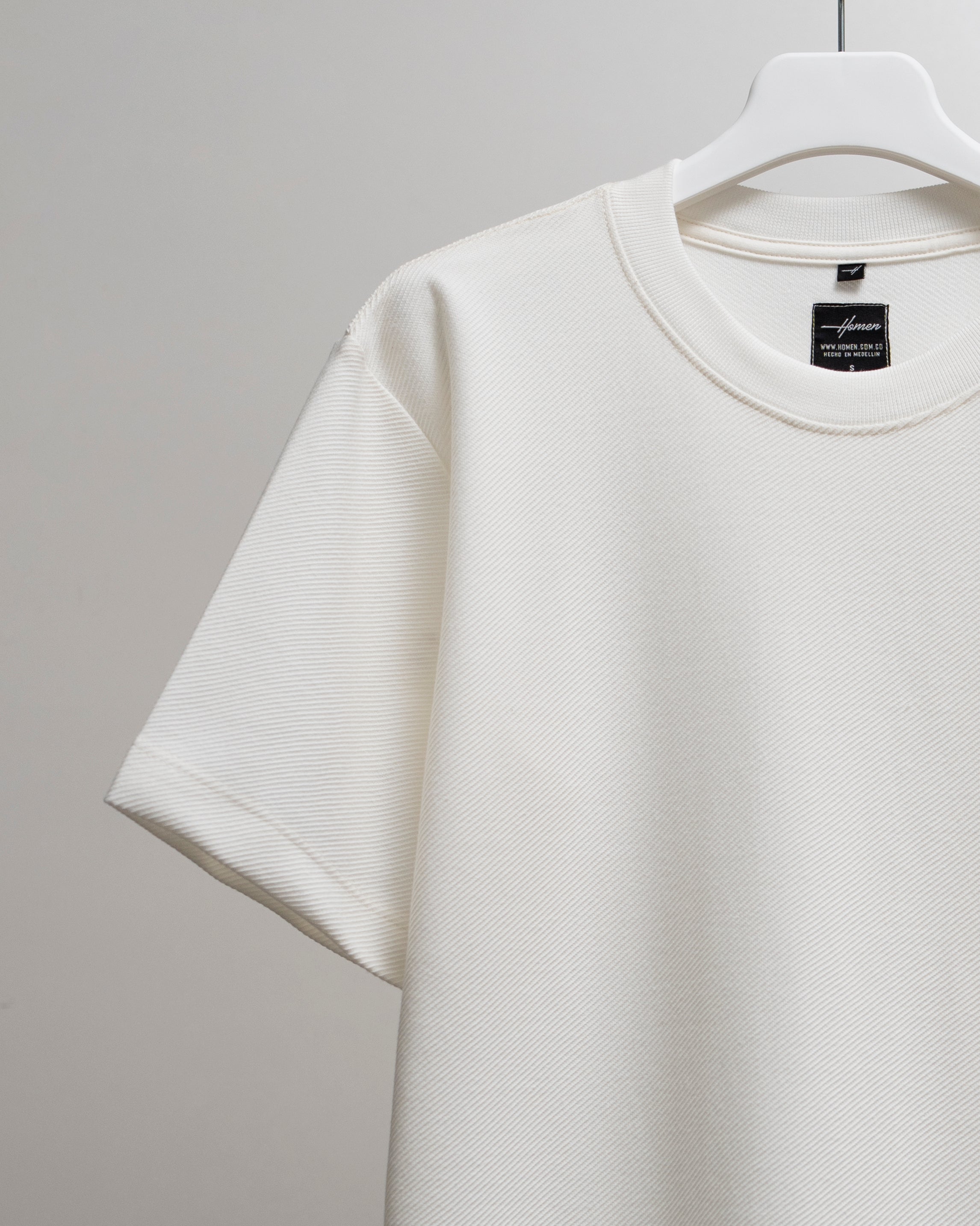 CAMISETA OVERSIZE COLOR BLANCO FIORENZO