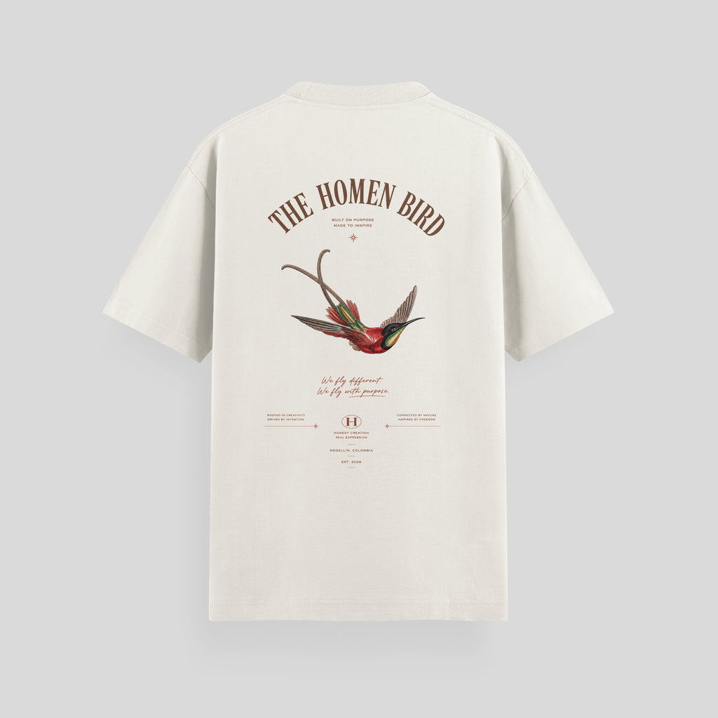 CAMISETA OVERSIZE THE HOMEN BIRD