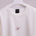 CAMISETA TEXTURIZADA MARMOL BLANCO HUESO