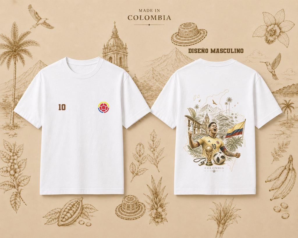 CAMISETA COLOMBIA COMBO FAMILIA