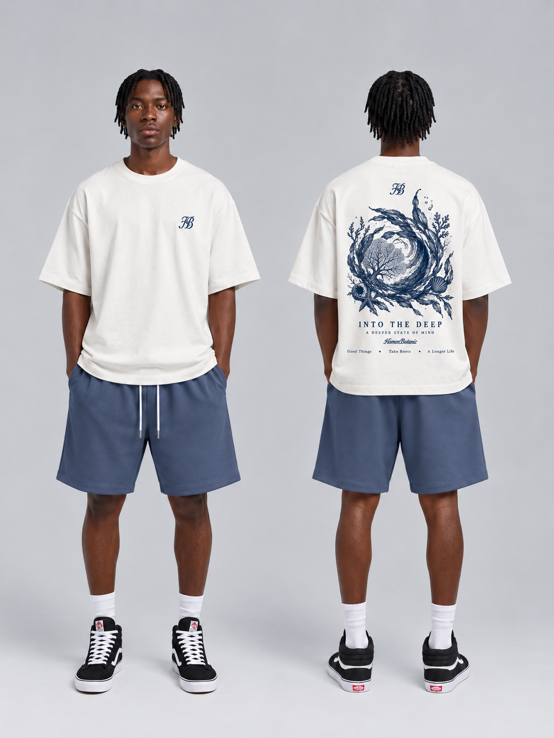 SET CAMISETA Y BERMUDA INTO THE DEEP