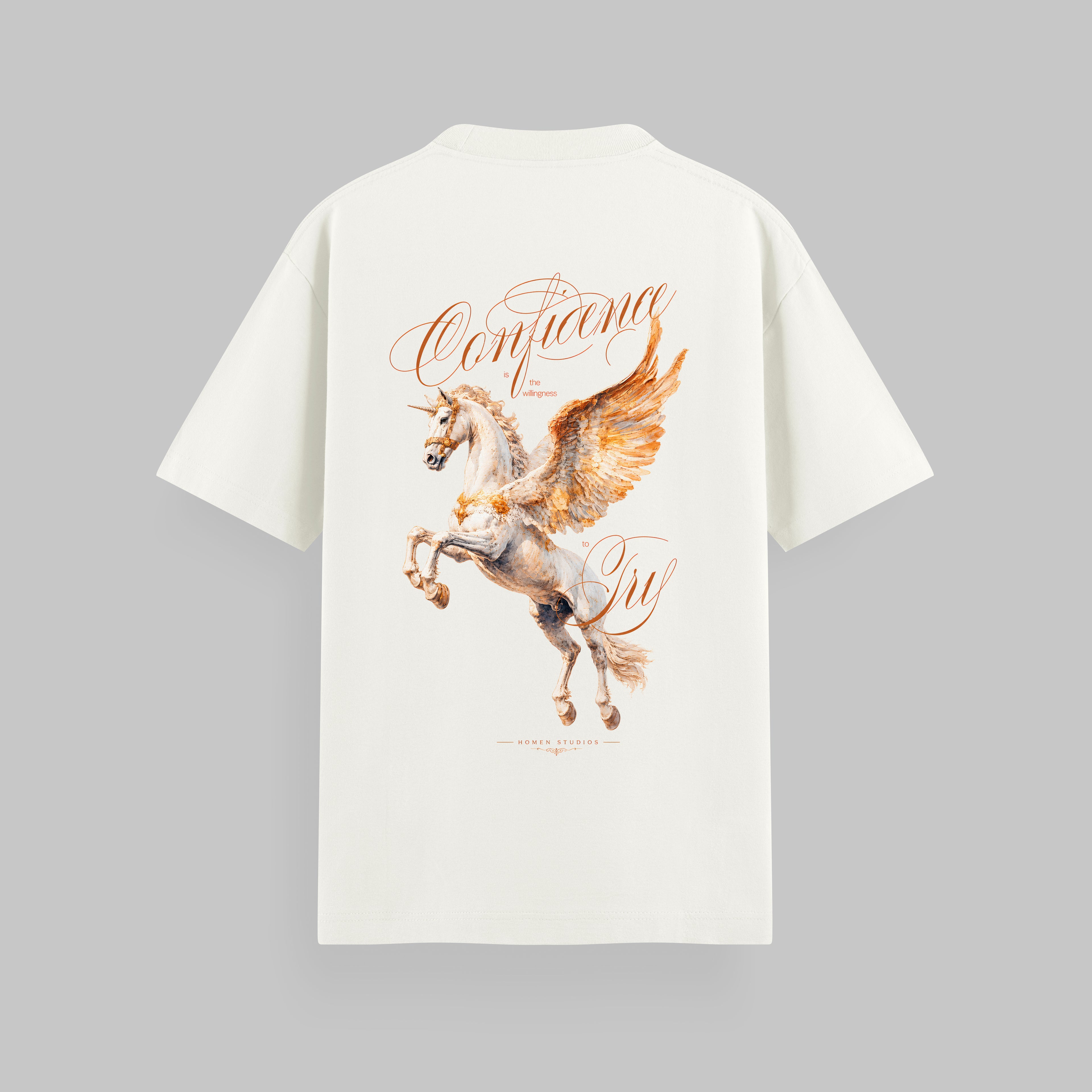 CAMISETA OVERSIZE CONFIDENCE