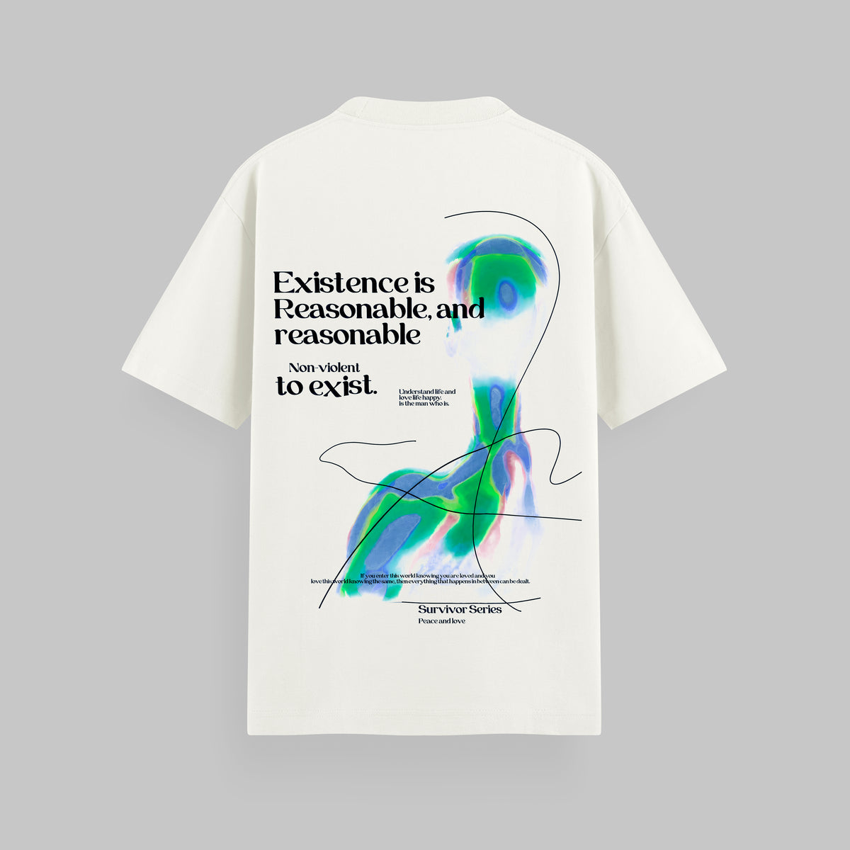 CAMISETA OVERSIZE EXISTENCE