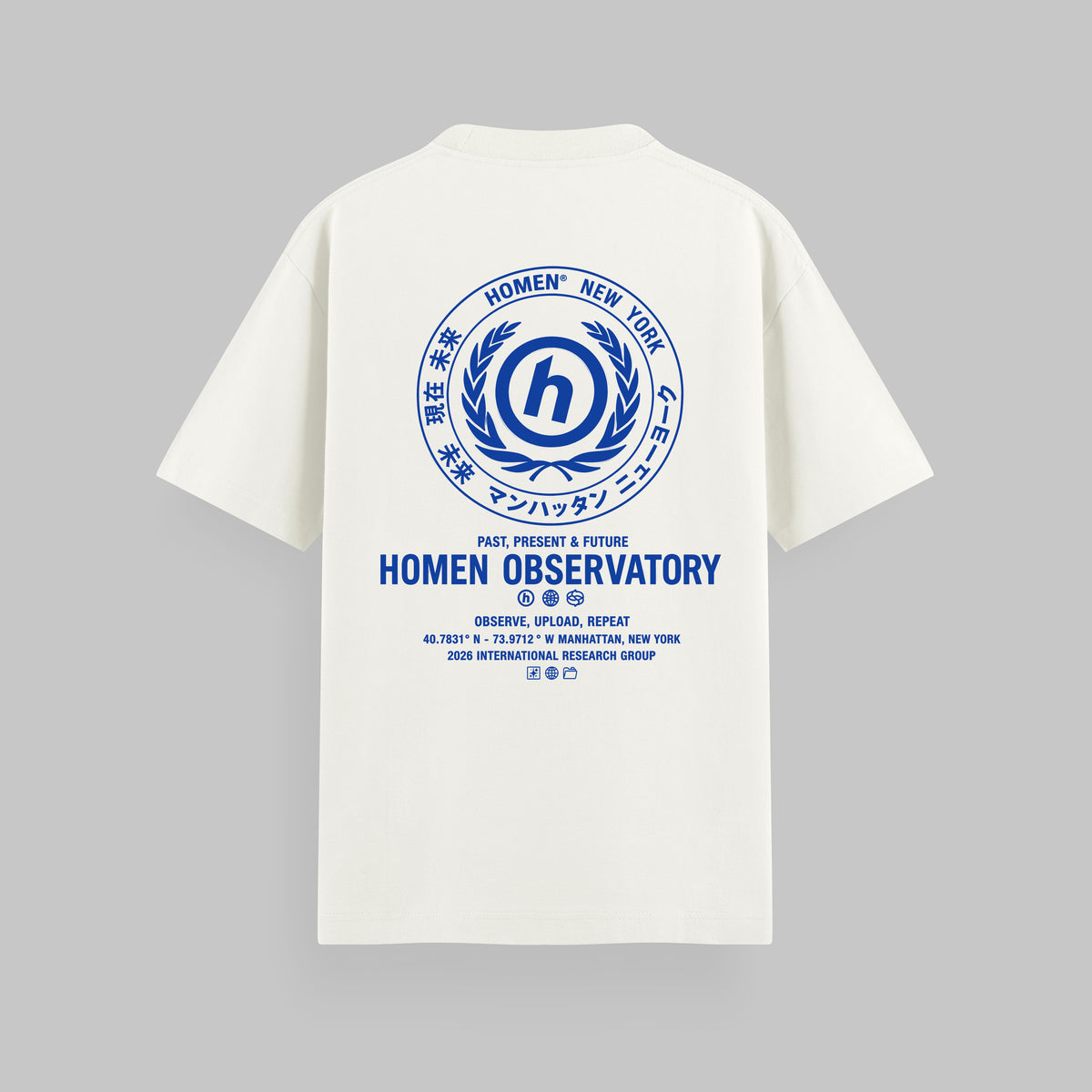 CAMISETA OVERSIZE OBSERVATORY