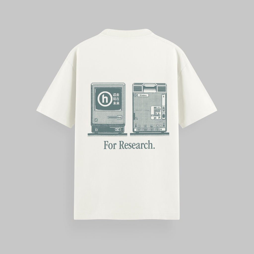 CAMISETA OVERSIZE FOR RESEARCH