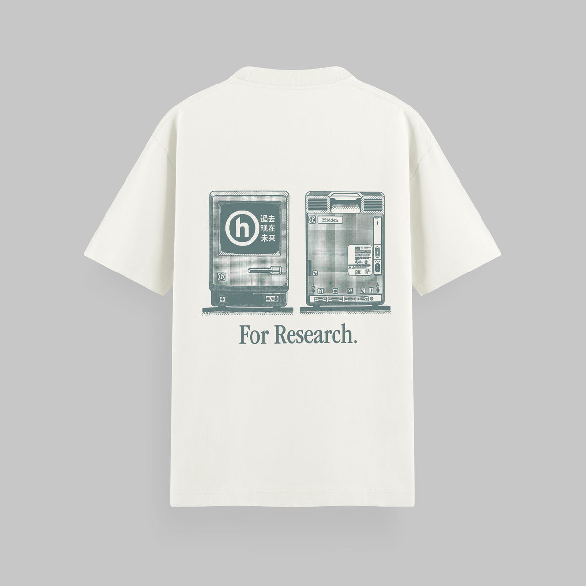 CAMISETA OVERSIZE FOR RESEARCH