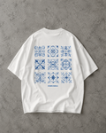 CAMISETA OVERSIZE AZULEJOS
