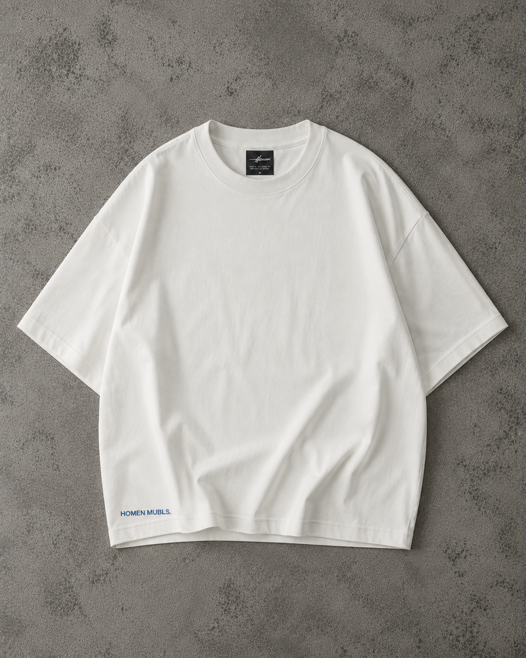 CAMISETA OVERSIZE AZULEJOS