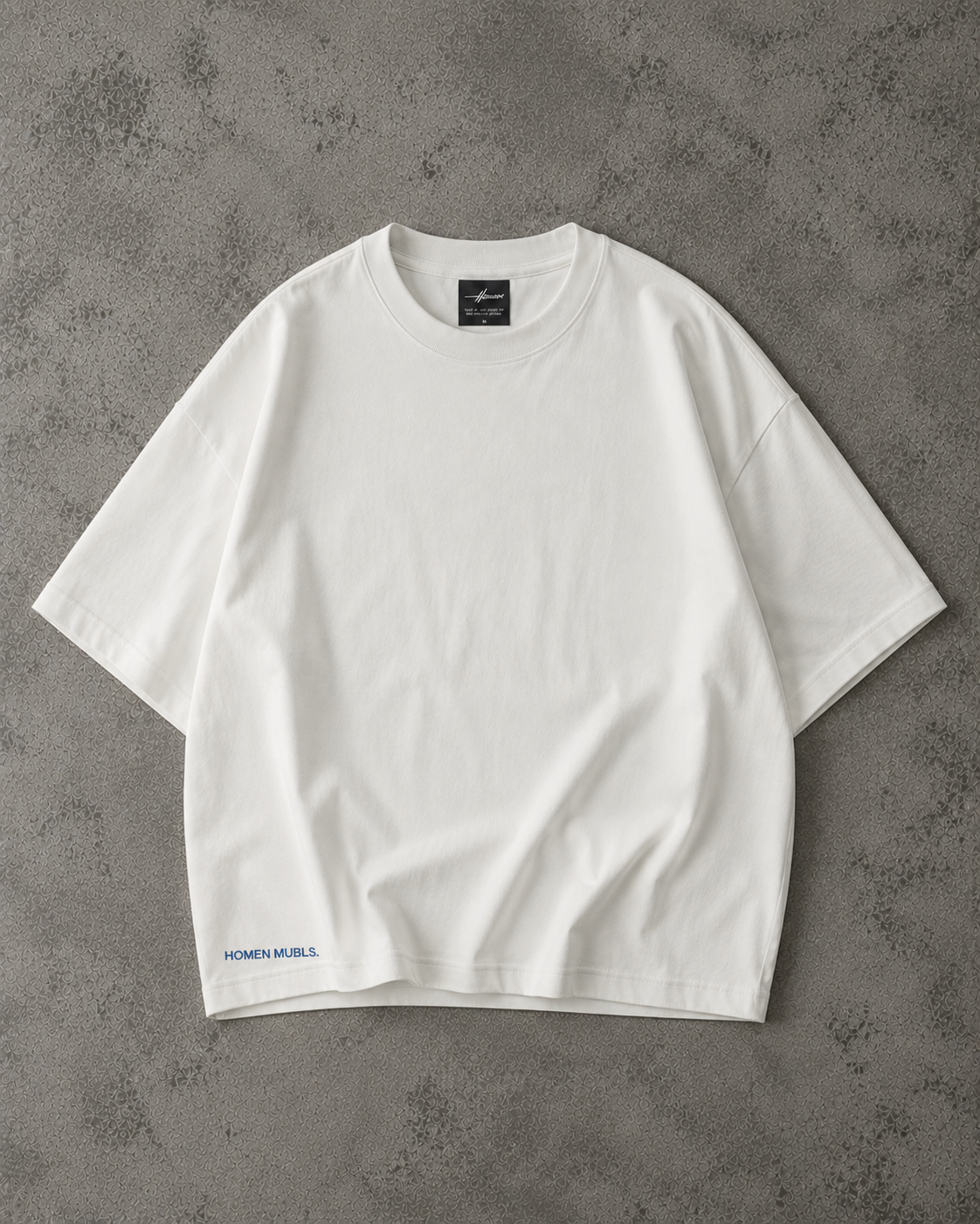 CAMISETA OVERSIZE AZULEJOS