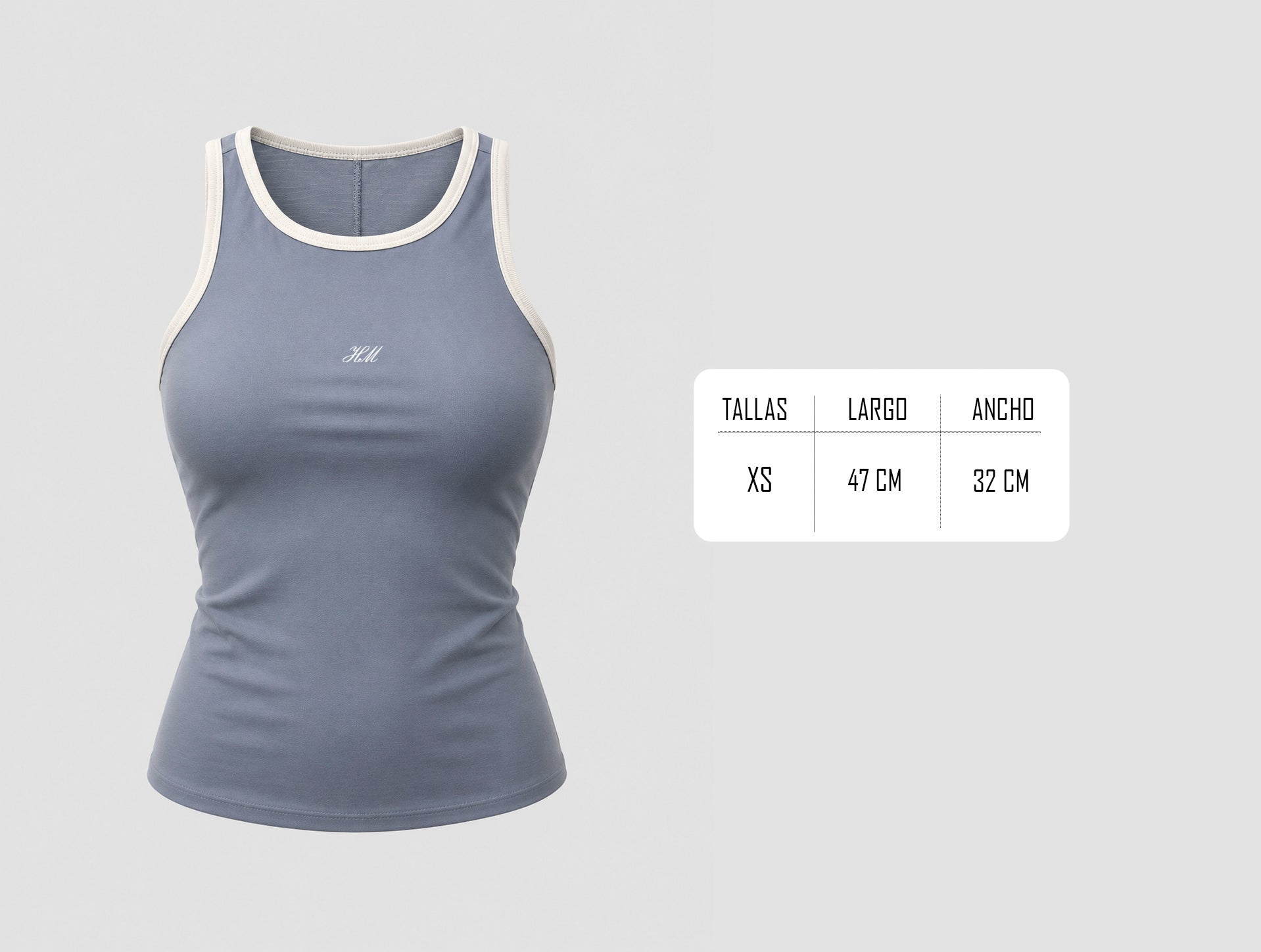 BLUSA MUJER AZUL ESQUELETO