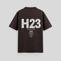 CAMISETA OVERSIZE H23 CHOCOLATE