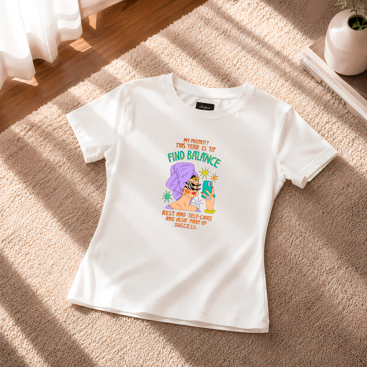 CAMISETA MUJER FIND BALANCE