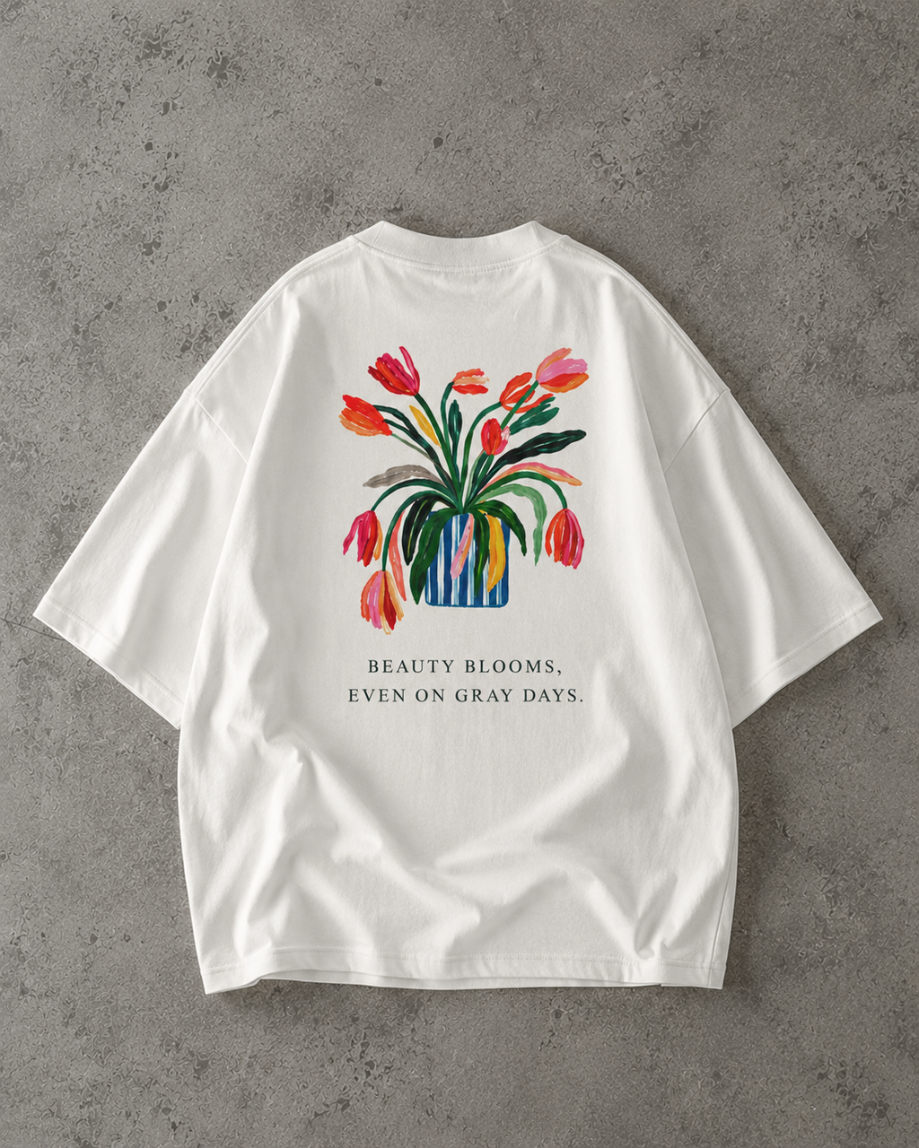 CAMISETA OVERSIZE BLOOMS