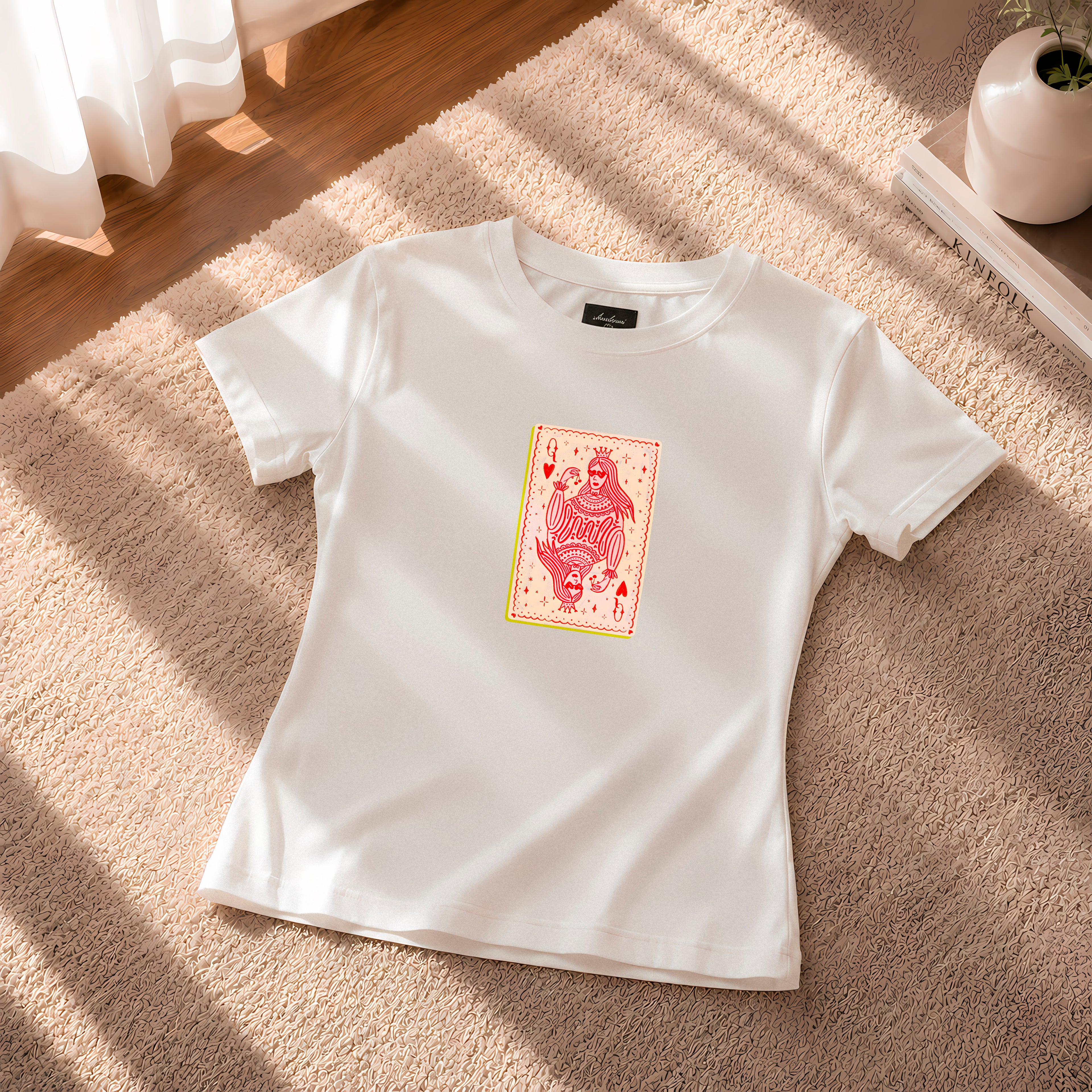 CAMISETA MUJER CARTA