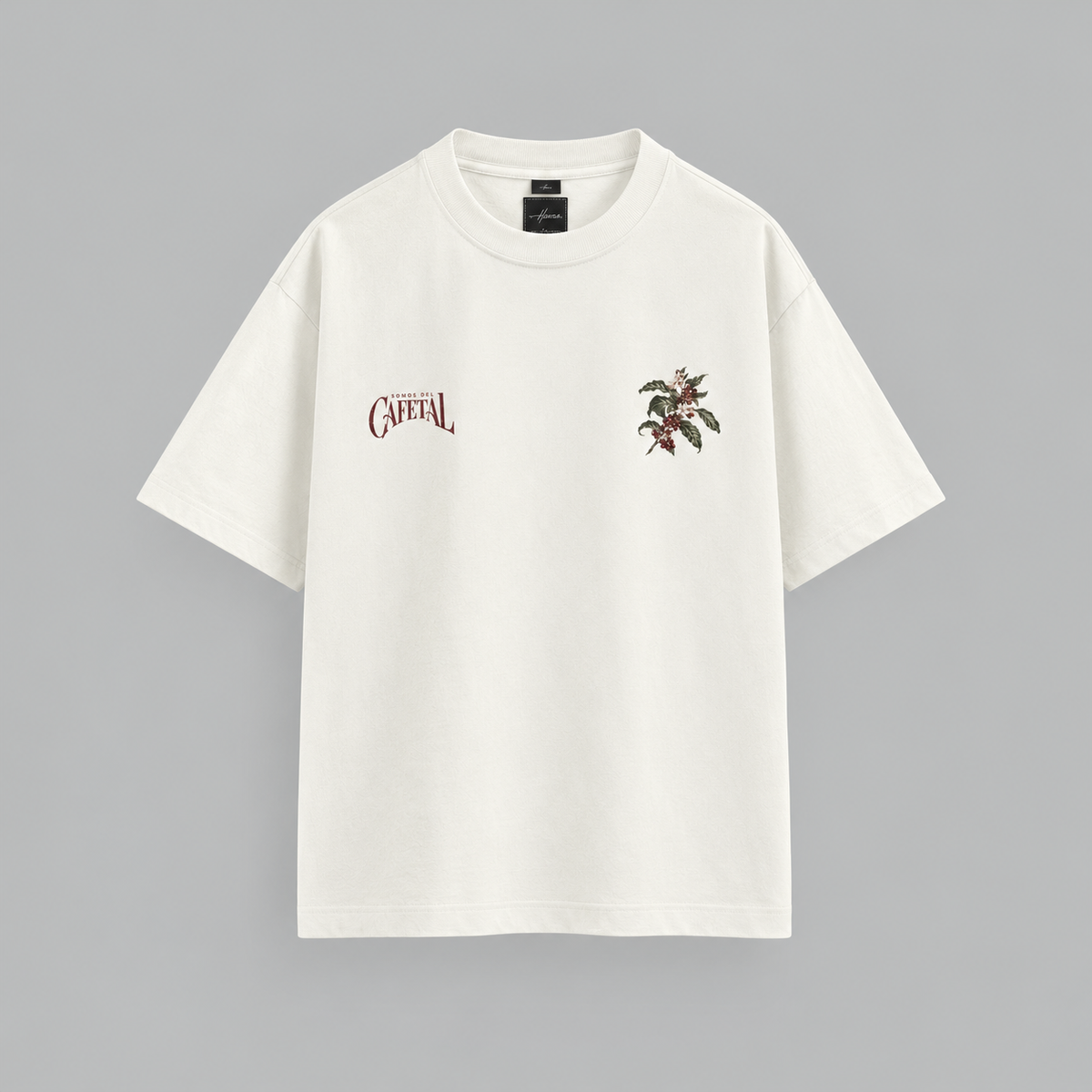CAMISETA OVERSIZE SOMOS DEL CAFETAL