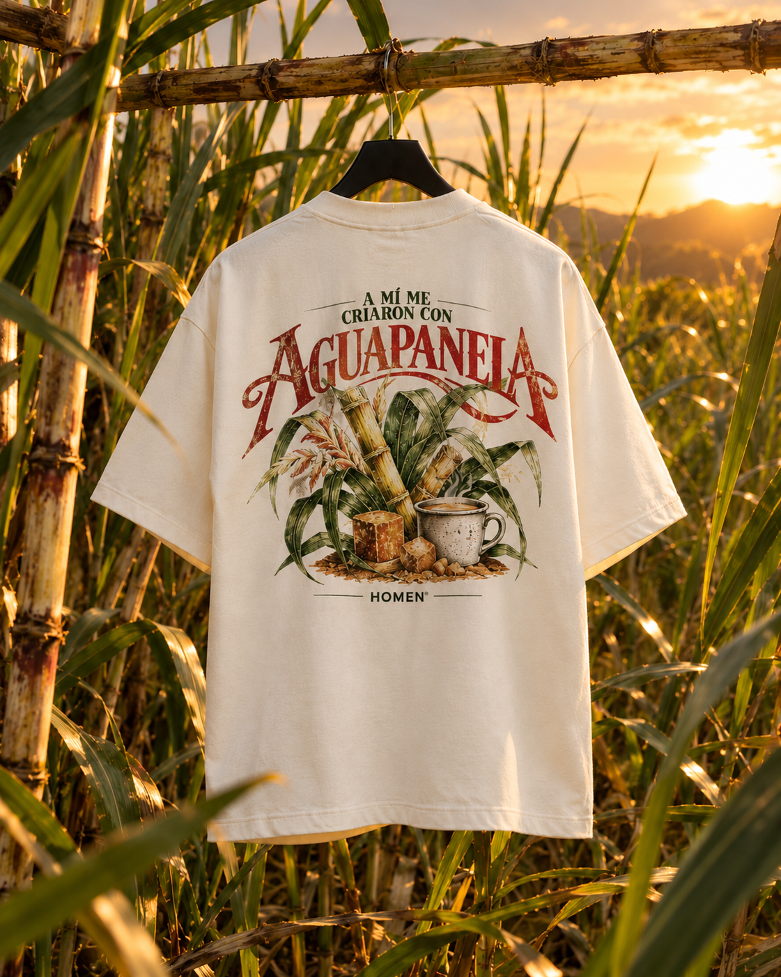 CAMISETA OVERSIZE AGUAPANELA