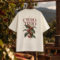 CAMISETA OVERSIZE CRIADO A PUNTA DE TINTO