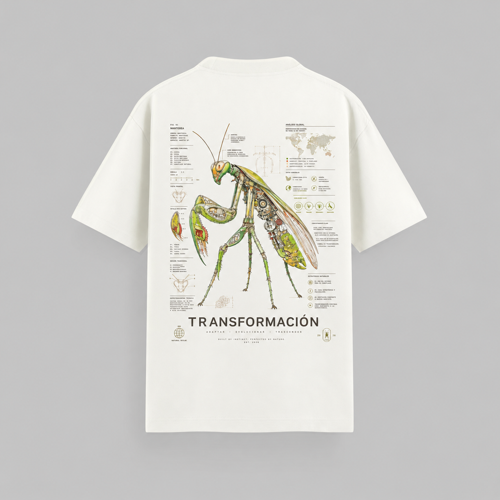CAMISETA OVERSIZE MANTIS