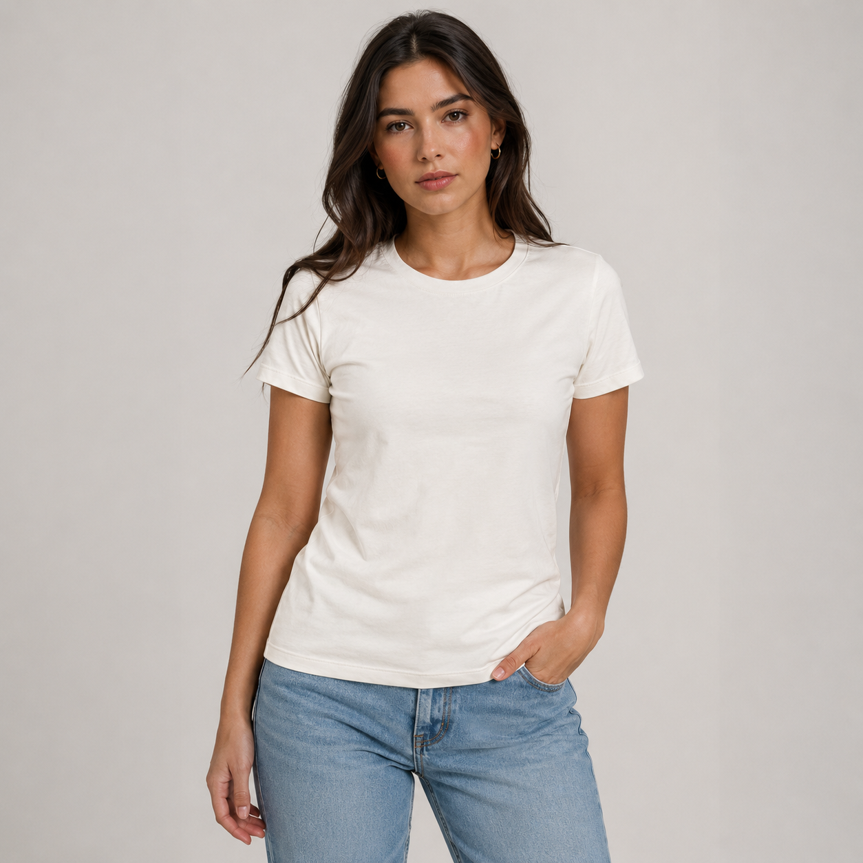 BASICA DAMA BLANCO HUESO COLIBRI