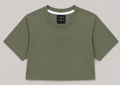 CROP TOP VERDE PINO