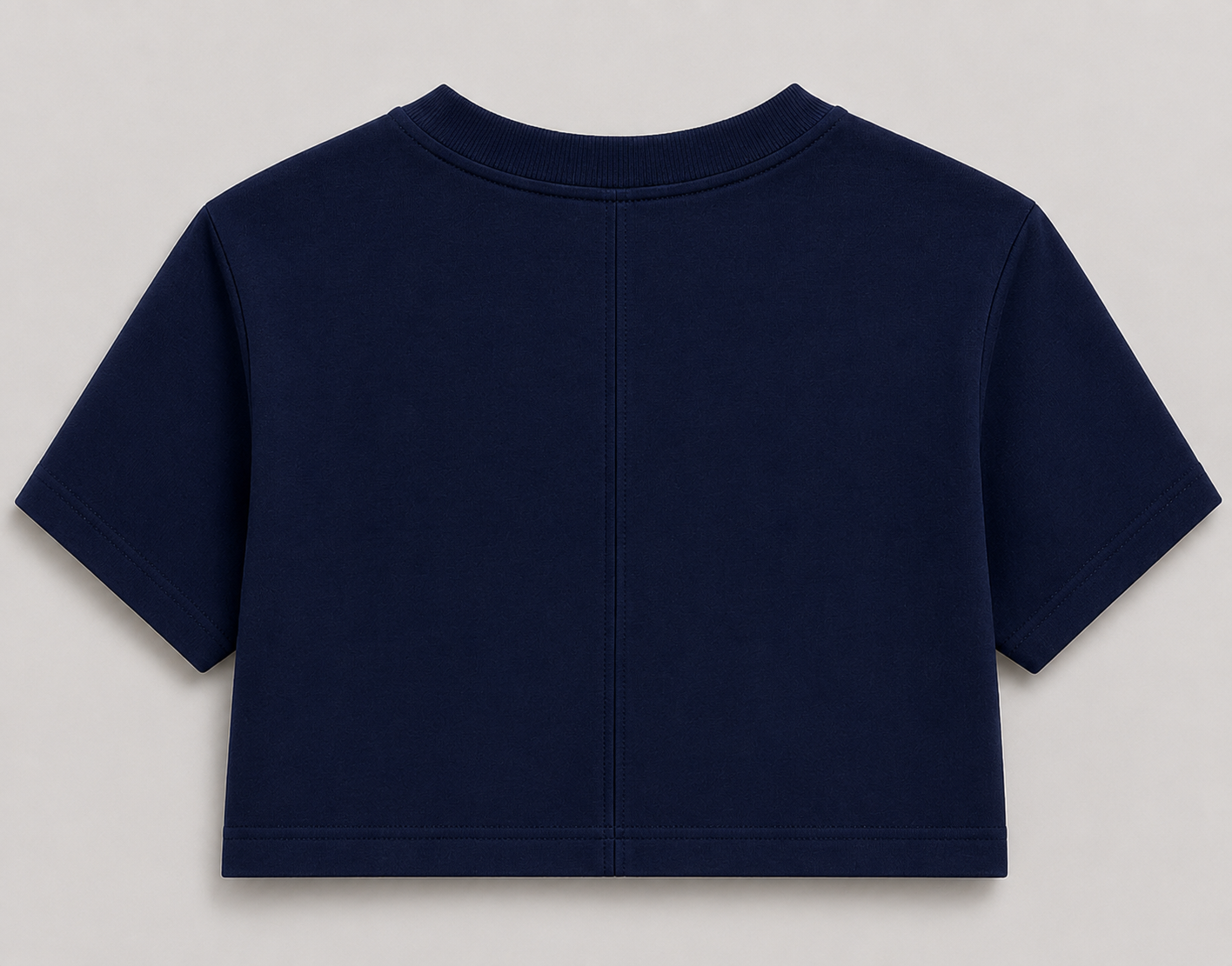 CROP TOP AZUL OSCURO