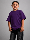 CAMISETA OVERSIZE KIDS MORADO