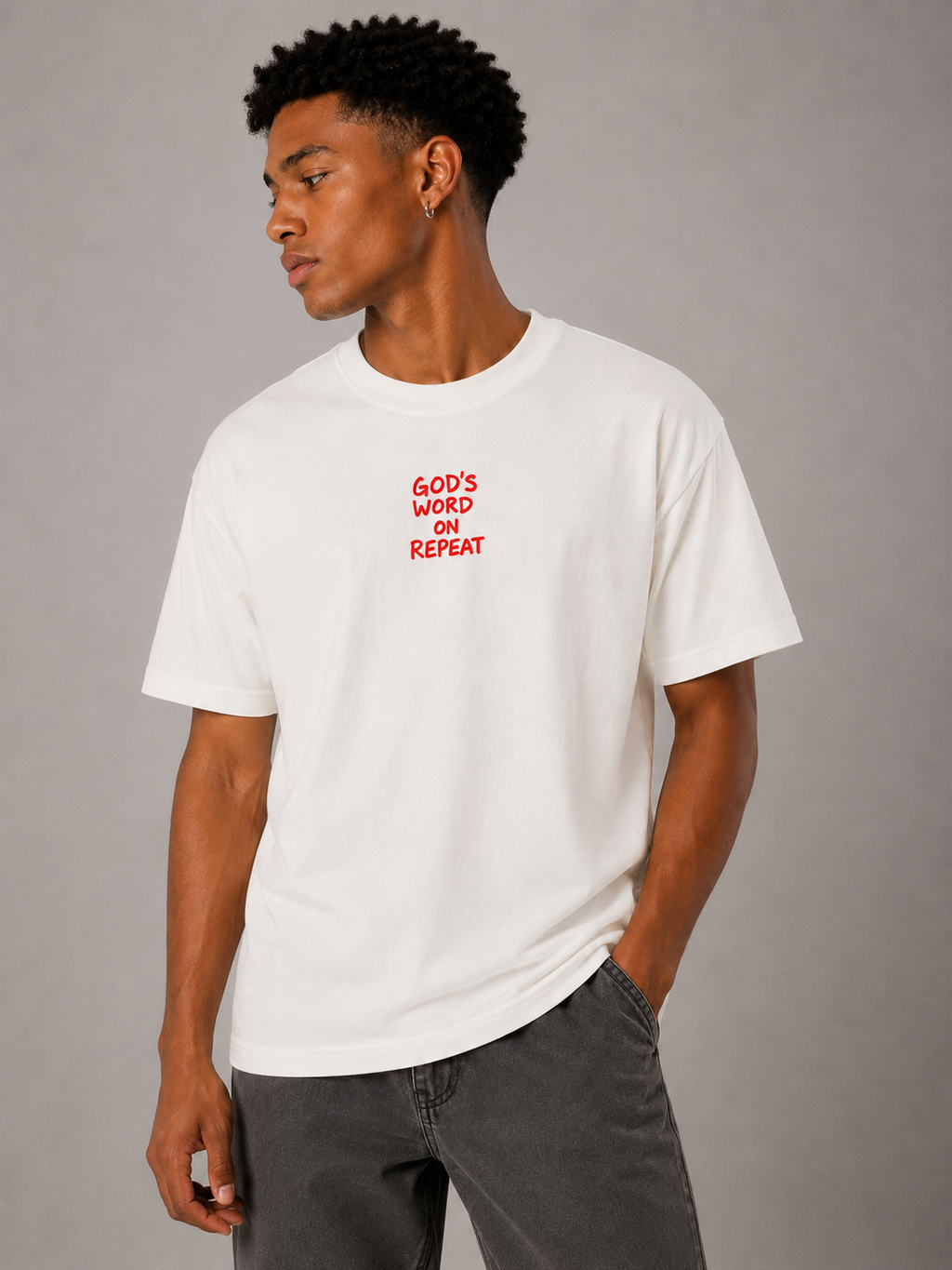 CAMISETA REGULAR FIT GODS WORD