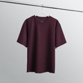 CAMISETA OVERSIZE ULTRA PREMIUM BERENJENA