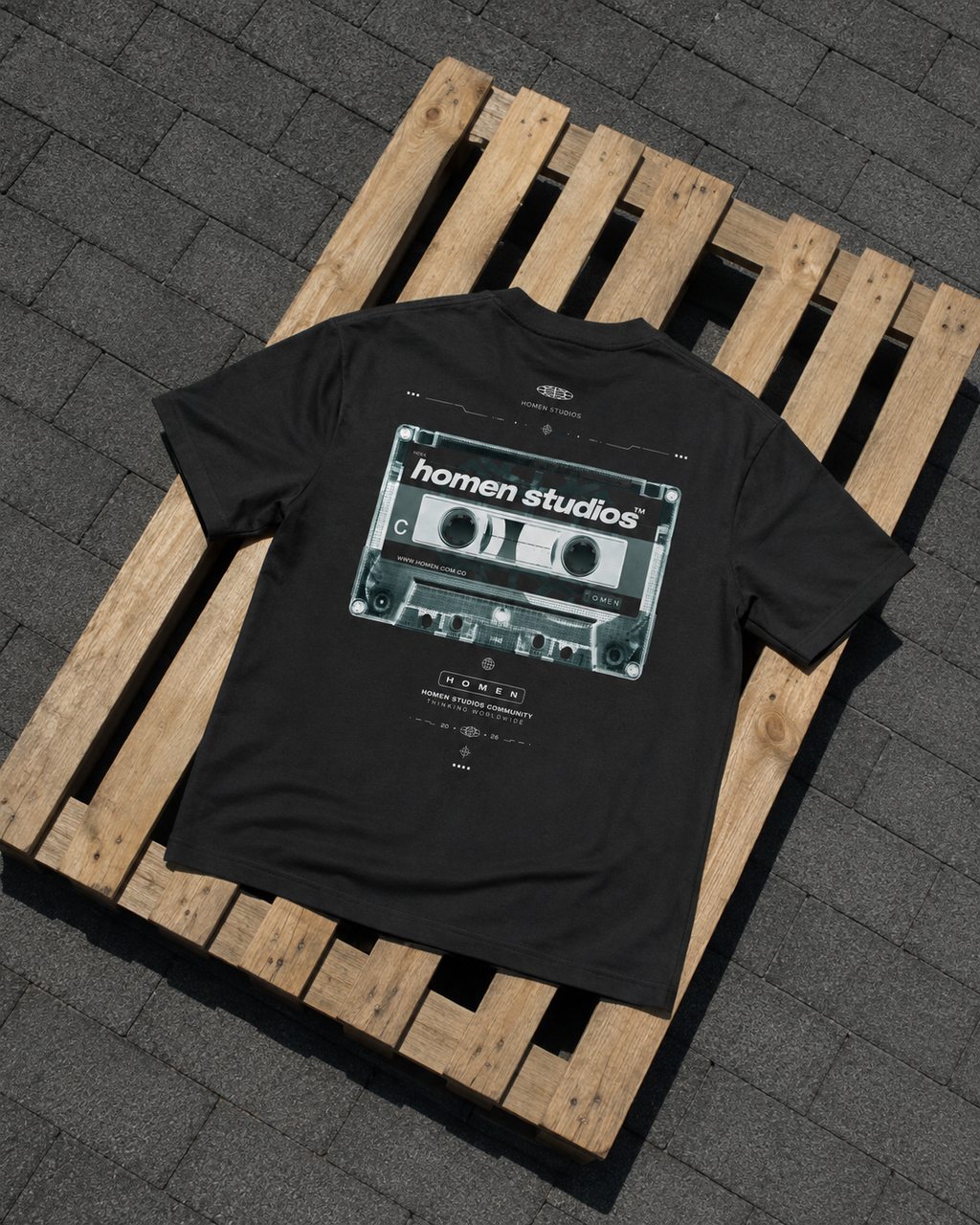 CAMISETA OVERSIZE CASSETTE