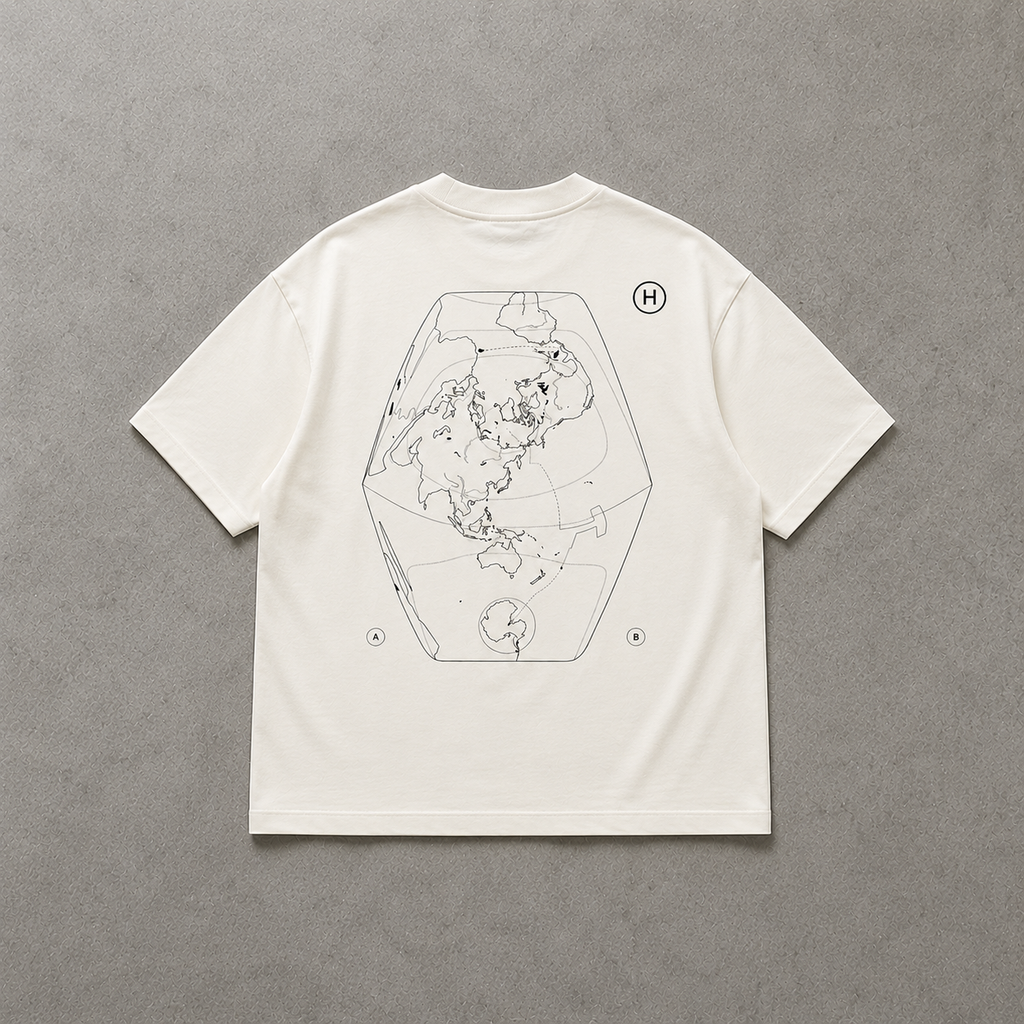 CAMISETA OVERSIZE MAPS
